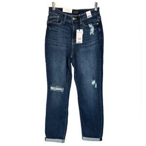 Judy blue high rise boyfriend jeans size 3/26 NWT